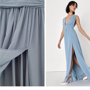 Blue Bridesmaids Dress